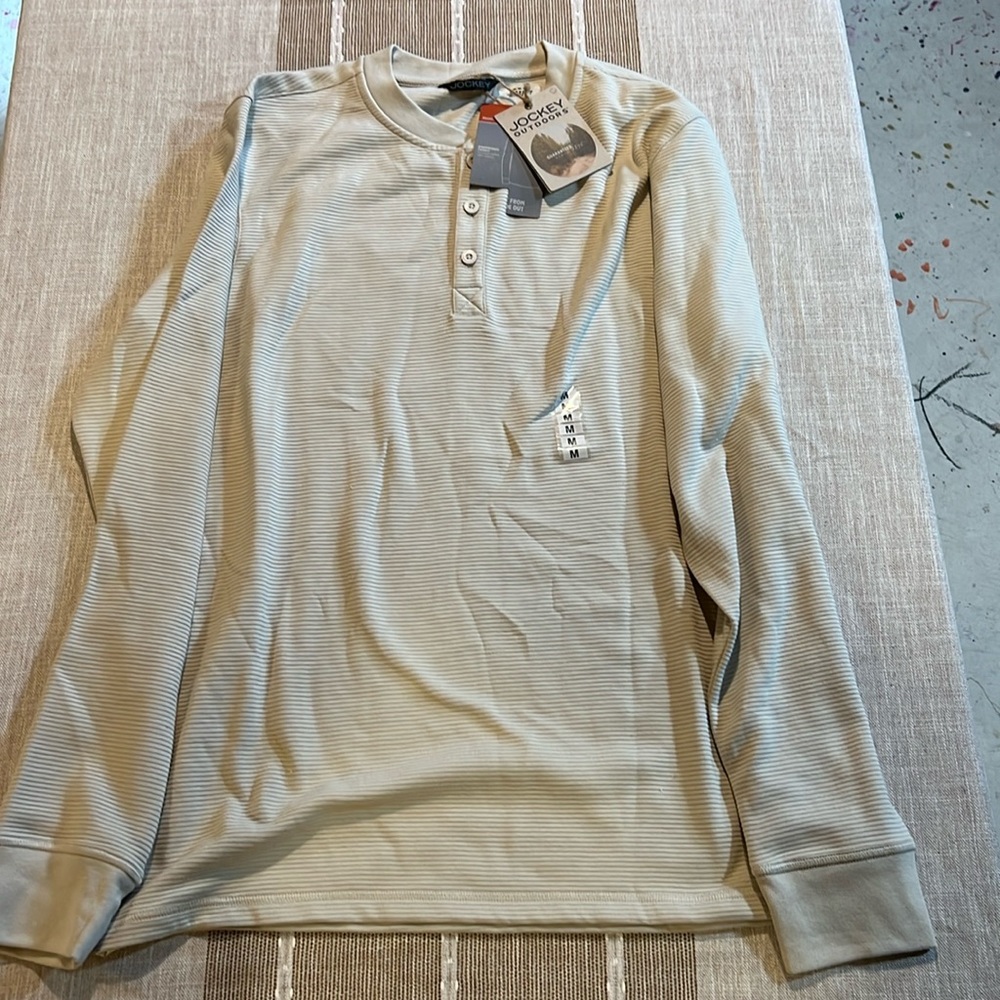 Jockey Outdoor thermal long sleeve NWT size M